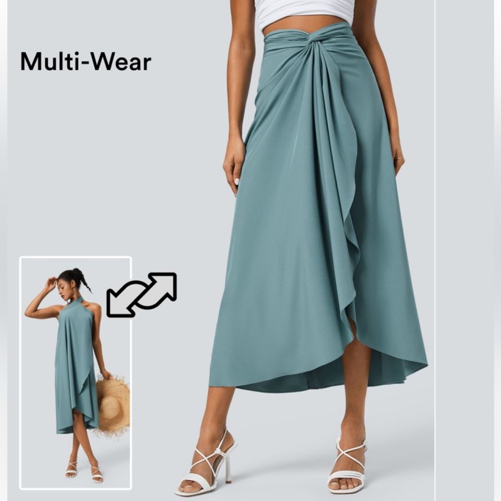 HALARA wrap skirt/dress